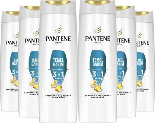 3'Ü 1 Arada Temel Bakım Şampuan 400 Ml 6 Adet