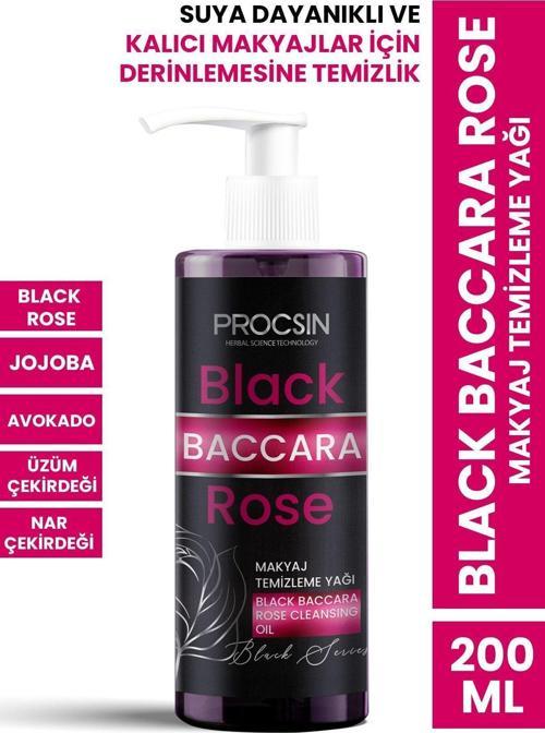 Black Baccara Rose Makyaj Temizleme Yağı 200 Ml