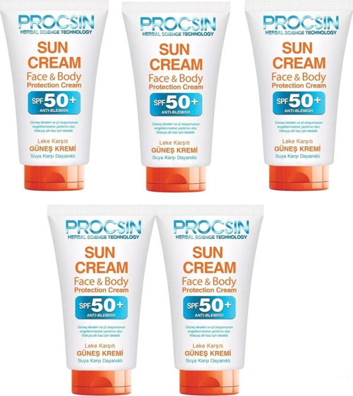 Güneş Kremi 5Li Set
