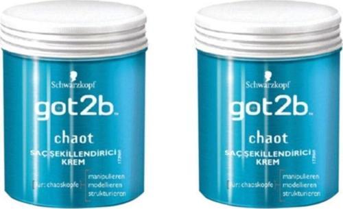 Got2B Chaotic Saç Şekillendirici Krem 100 Ml X2 Adet