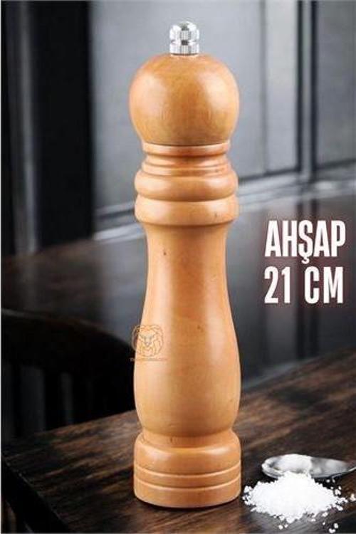 Karabiber Tuz Değirmeni Ahşap 21 cm XL
