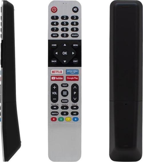 RM-L1659 SES KOMUTSUZ ARÇELİK-BEKO-GRUNDIG NETFLIX-YOUTUBE-PRIME VIDEO-GOOGLE PLAY TUŞ  LCD LED TV KUMANDA (2818)