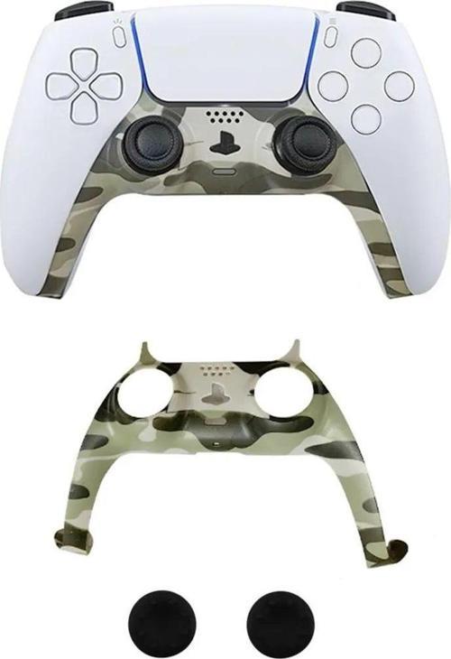 Ps5 Dualsense Kontroller Dekoratif Kaplama-Analog Koruyucu Hediyeli