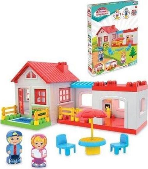 - Tek Katlı Ev Bloklar 36 Parça