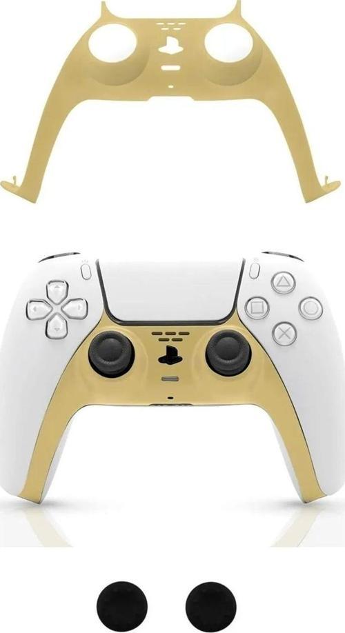 Ps5 Dualsense Kontroller Dekoratif Kaplama-Analog Koruyucu Hediyeli