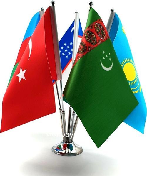 Krom Beşli (5li) Masa Bayrağı