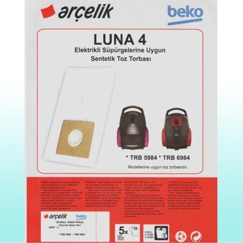 Uyumlu Trb 5984 Süpürge Modeli 5 Adet Toz Torbası