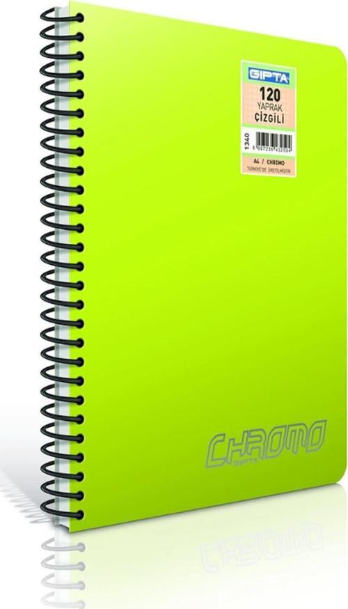 Chromo Spiralli Pp Kapak Defter A4 Çizgili 60 Yaprak 1978