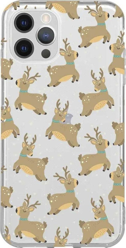 İphone 13 Pro Max Uyumlu Seffaf Telefon Kılıfı - Dear Deer