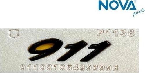 964993996 Yazı 911 Siyah Porsche