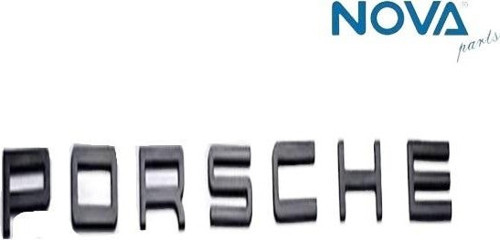 99204481900041 Yazı Porsche Siyah (2.5*35 Cm ) Porsche