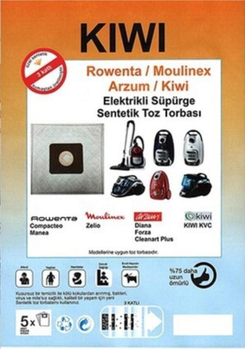 Süpürge Torbası 5 Adet