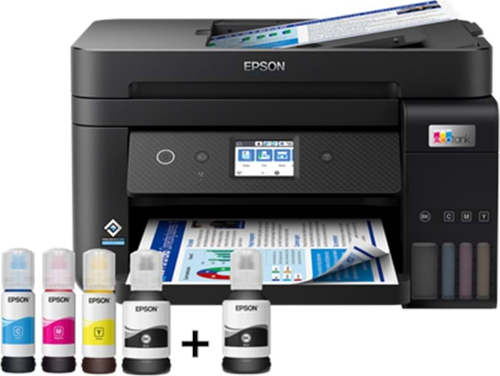 EcoTank L6290 Wi-Fi + Tarayıcı + Fotokopi + Faks Renkli Çok Fonksiyonlu Tanklı Mürekkep Püskür