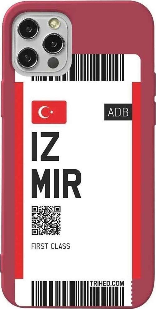 İphone 13 Pro Max Bordo Renkli Silikon Telefon Kılıfı - Izmir Bileti