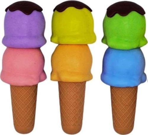 - Ice Cream Fosforlu 6 Renk 3'Lü Blister