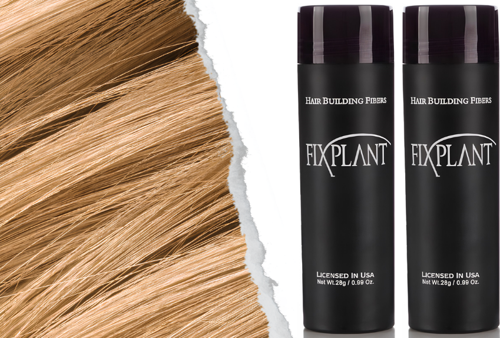 Saç Dolgunlaştırıcı 2 Şişe Topik 56 Gr. | Seyrek Saçlar Için Saç Tozu | Saç Fiberi - SARI