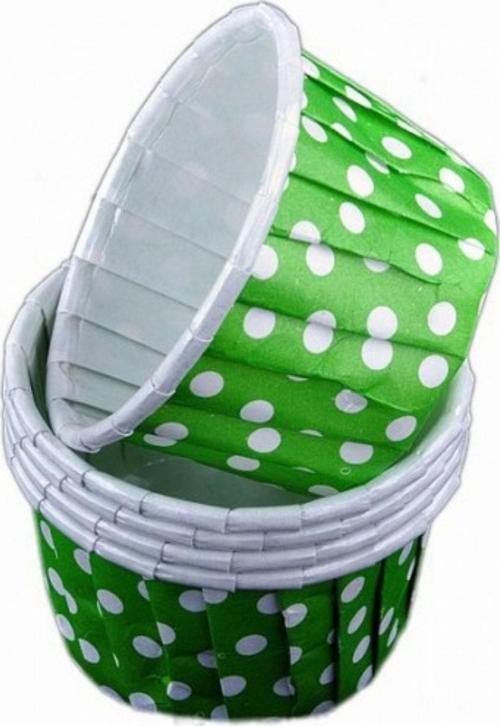 ÖZEL PET KAPSÜL 50*39mm 50 ADET YEŞİL PUANTİYE