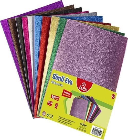 Eva Simli Yapışkanlı 20x30 1,8 Mm. 10 Renk