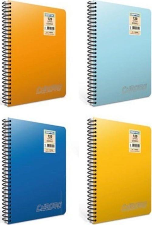 Chromo Spiralli Pp Kapak Defter A4 Çizgili 40yp 1976