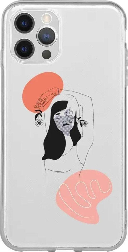 İphone 13 Pro Max Seffaf Telefon Kılıfı - Emma 2