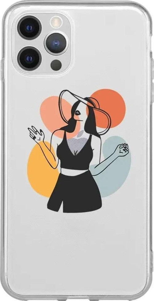 İphone 13 Pro Max Seffaf Telefon Kılıfı - Isabella 2
