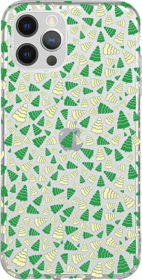 İphone 13 Pro Max Seffaf Telefon Kılıfı - Very Xmas Tree