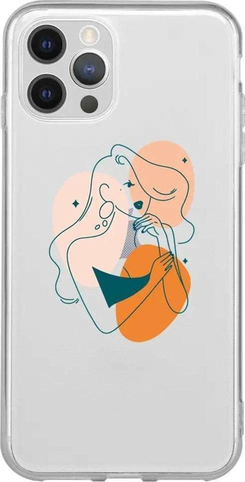 İphone 13 Pro Max Seffaf Telefon Kılıfı - Night