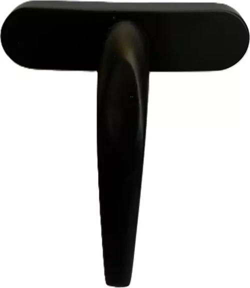 Alüminyum Eksenel Pencere Kol Tek Dillli Siyah