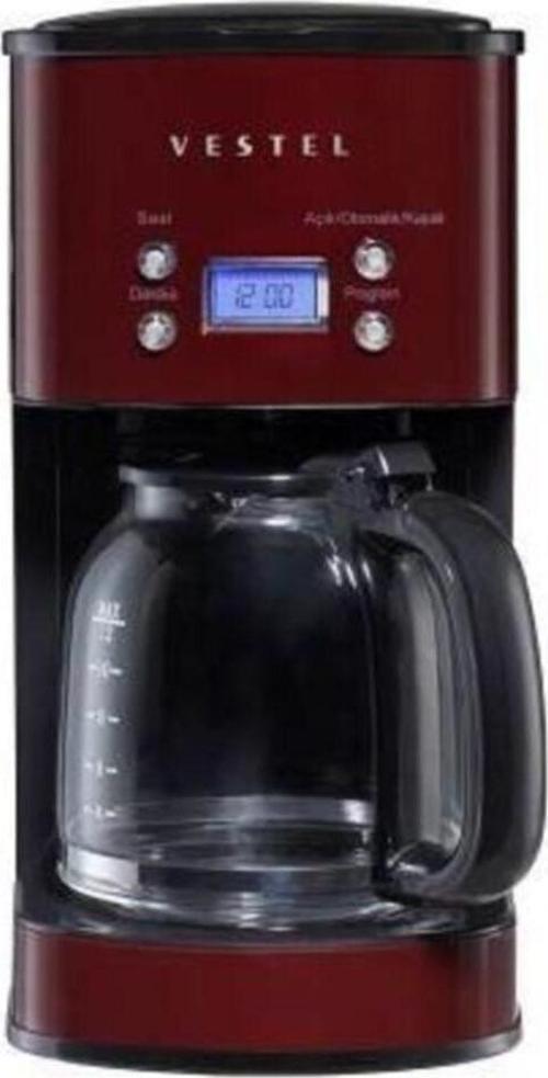 Retro Bordo Filtre Kahve Makinesı 1000w 12 Fincan Kapasite