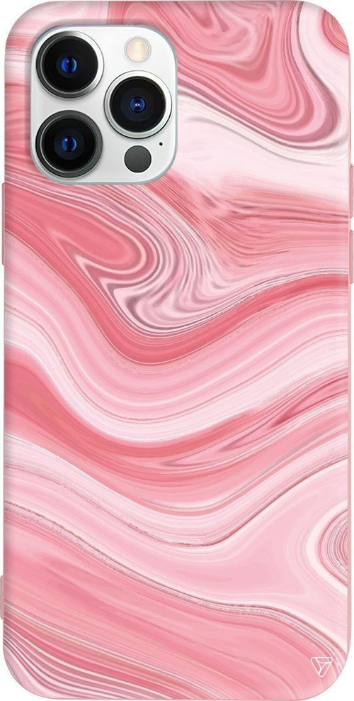 iPhone 13 Pro Pembe Renkli Silikon Telefon Kılıfı - Lila Akis