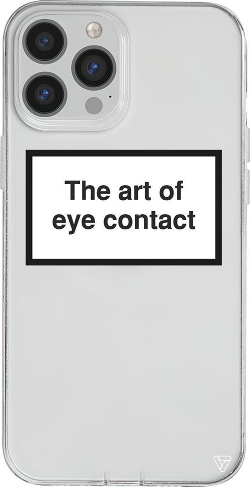 iPhone 13 Pro Seffaf Telefon Kılıfı - Eye Contact