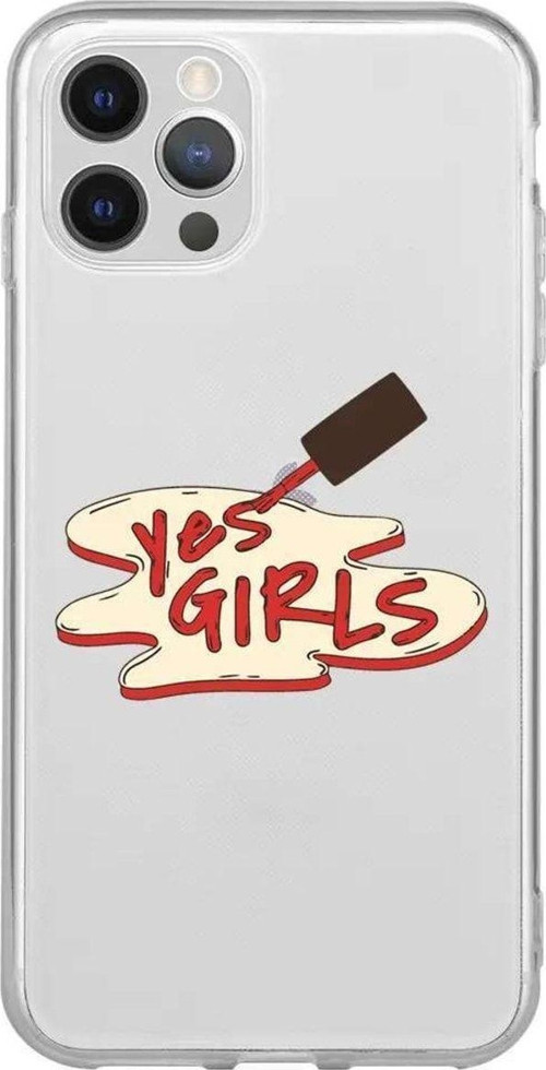 iPhone 13 Pro Seffaf Telefon Kılıfı - Yes Girls