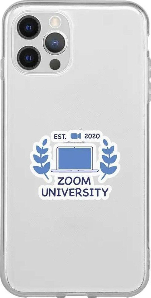 iPhone 13 Pro Seffaf Telefon Kılıfı - Zoom Üniversitesi
