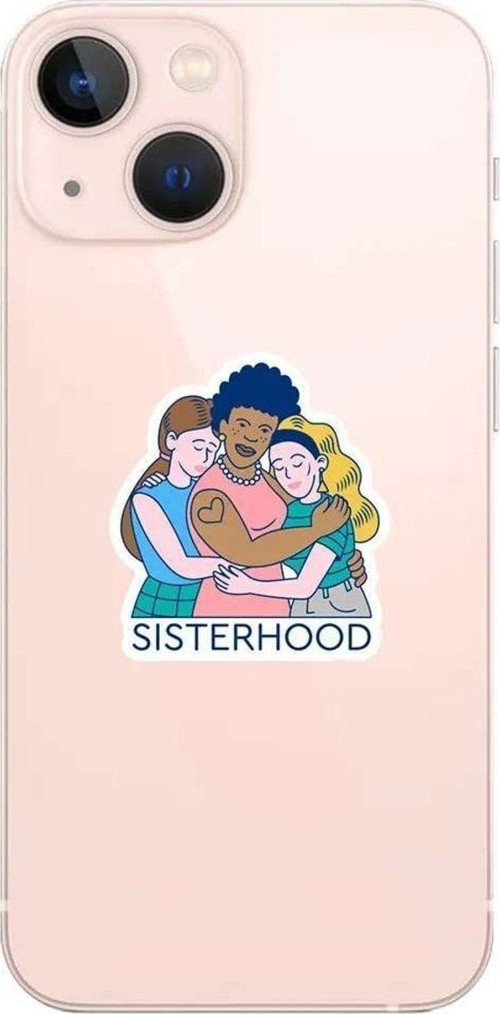 iPhone 13 Seffaf Telefon Kılıfı - Sisterhood
