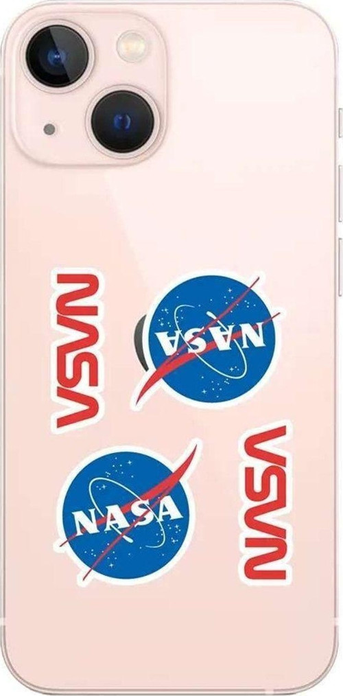 iPhone 13 Seffaf Telefon Kılıfı - Space Station