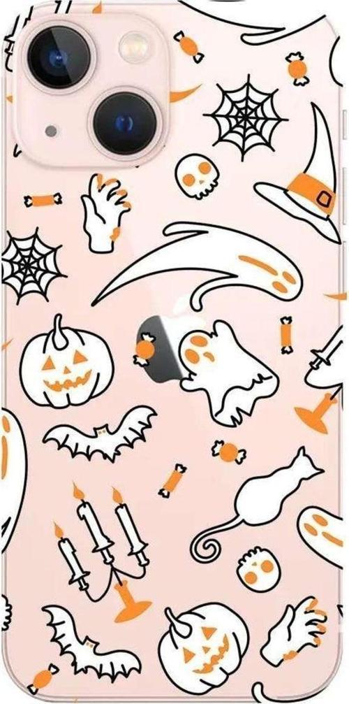 iPhone 13 Seffaf Telefon Kılıfı - It's Halloween