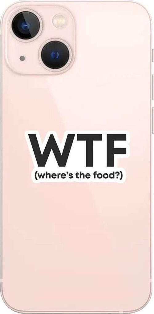 iPhone 13 Seffaf Telefon Kılıfı - Wtf