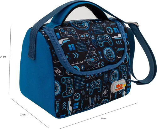 Kids Space Uzay Temalı Kız/Erkek RGB Logolu Çocuk Beslenme Çantası