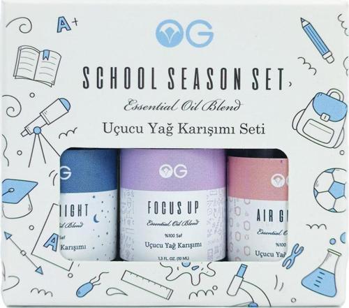 School Season Uçucu Yağ Karışımı Seti