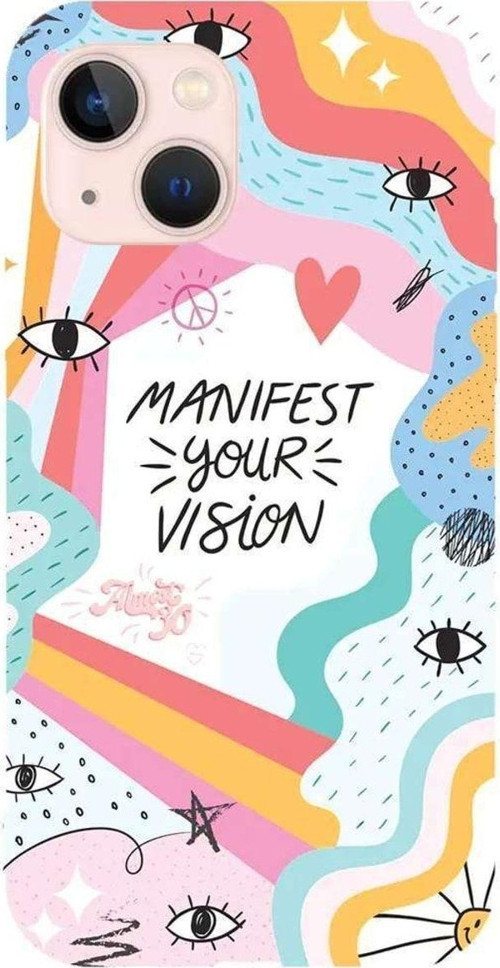 İphone 14 Plus Açik Yesil Renkli Silikon Telefon Kılıfı - Manifest Your Vision