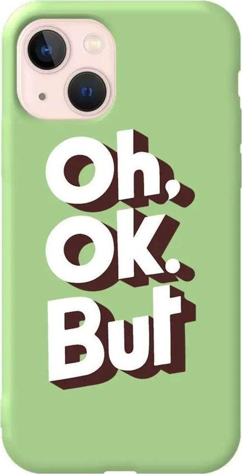 İphone 14 Plus Açik Yesil Renkli Silikon Telefon Kılıfı - Oh. Ok.