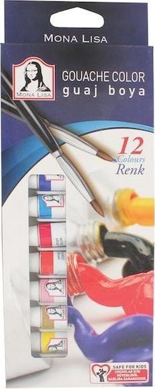 GUAJ BOYA MONALISA 12X12 ML TÜP SD57512