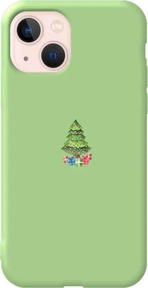 İphone 14 Açik Yesil Renkli Silikon Telefon Kılıfı - Gifty Tree