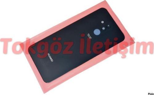 Huawei Mate 20 Lite Arka Pil Batarya Kapağı (Kamera Lensli CAM) SİYAH