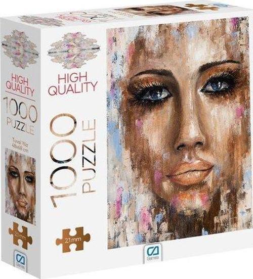 Tuval Yüz Puzzle 1000 Parça