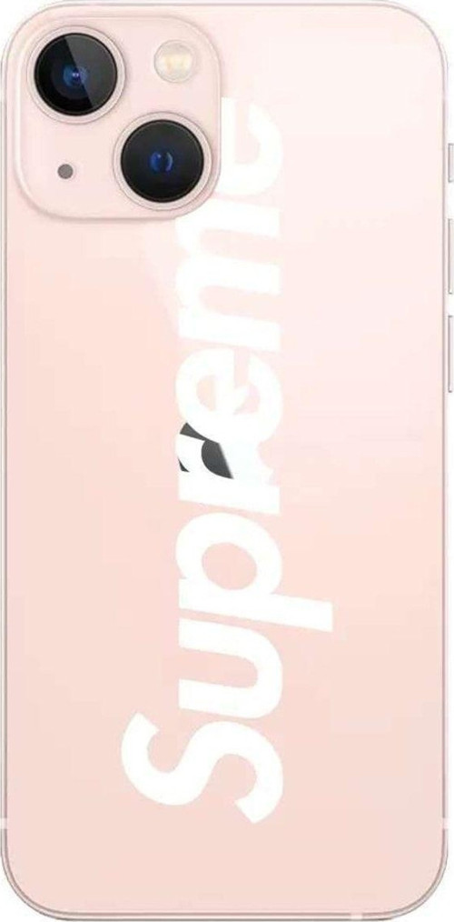 İphone 14 Plus Seffaf Telefon Kılıfı - Supreme