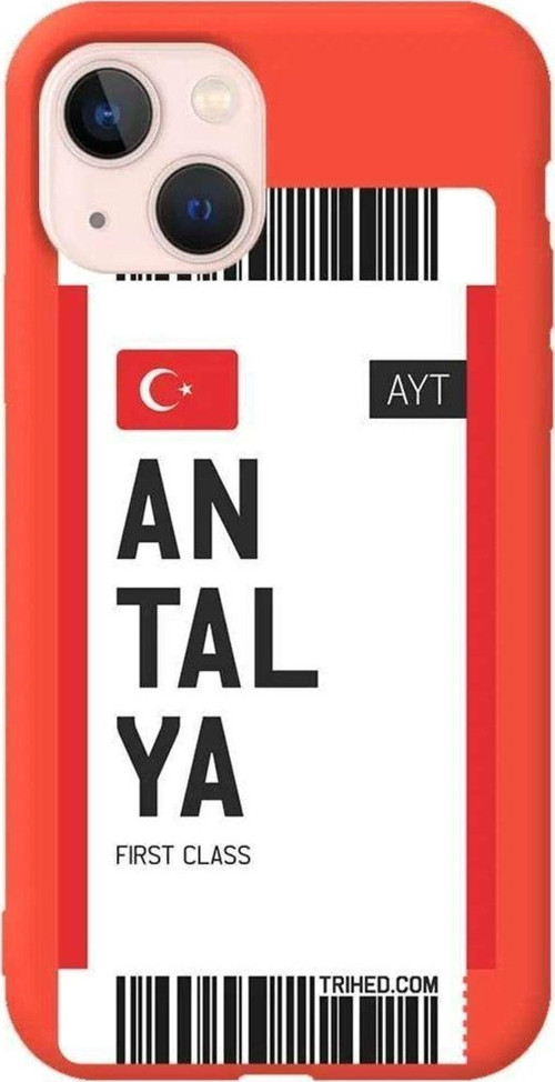 İphone 14 Plus Turuncu Renkli Silikon Telefon Kılıfı - Antalya Bileti