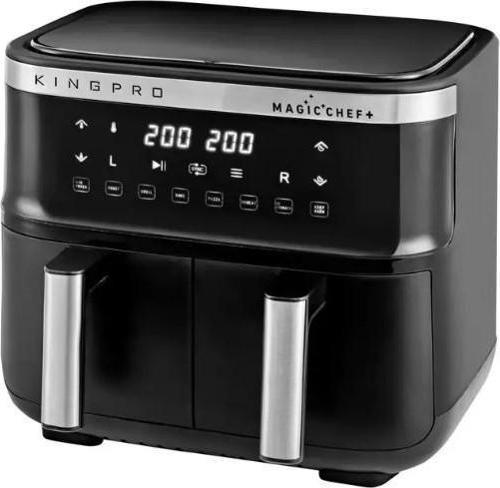 Kyf32 Magicchef+ Çift Sepetli Sıcak Hava Fritözü 8 Litre Xxl
