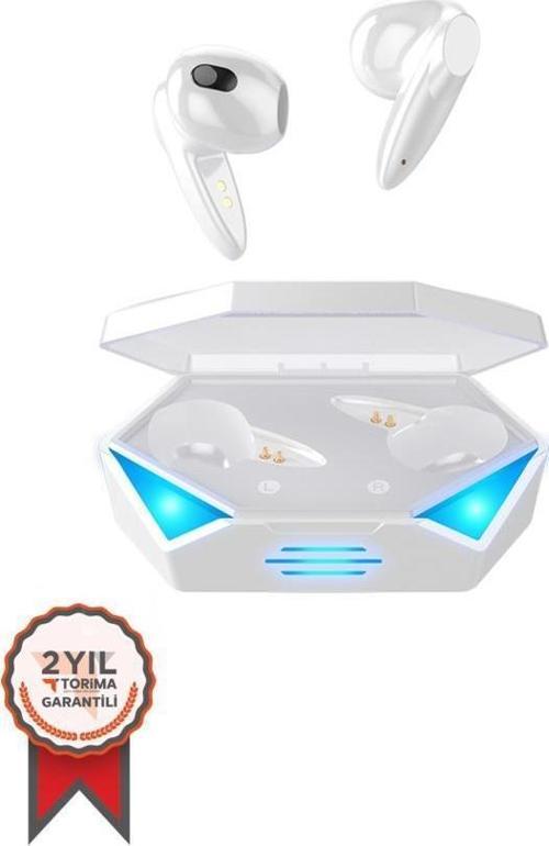 Oyuncu Kulaklığı Kablosuz Kulakiçi Rgb Işıklı Çift Mikrofonlu 3 Modlu Bluetooth 5.2 Tg-g20