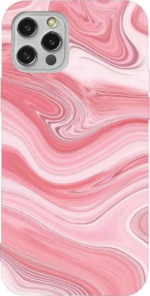 İphone 14 Pro Max Açik Yesil Renkli Silikon Telefon Kılıfı - Lila Akis